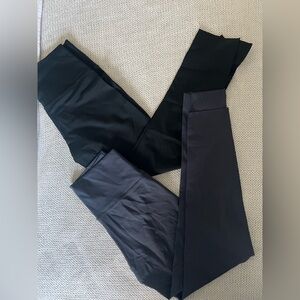 Aerie OFFLINE Black and Navy Blue Leggings L